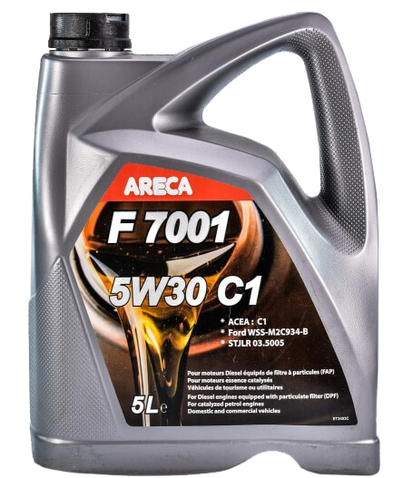 Моторное масло ARECA F7001 5W-30 C1, 5л